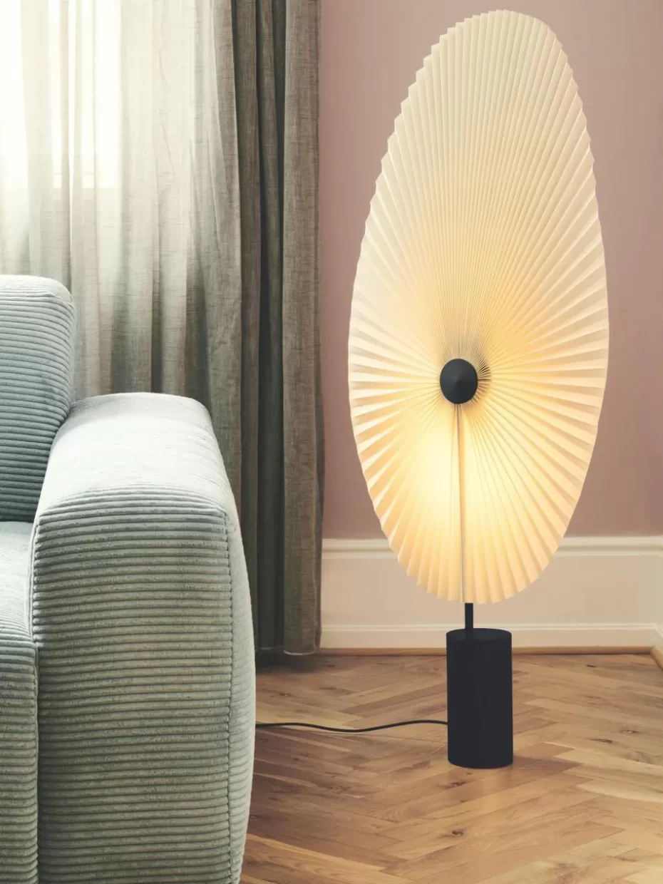 Led-Stehleuchten-Gejst Kleine dimmbare LED-Stehlampe Liris Weiß, Schwarz