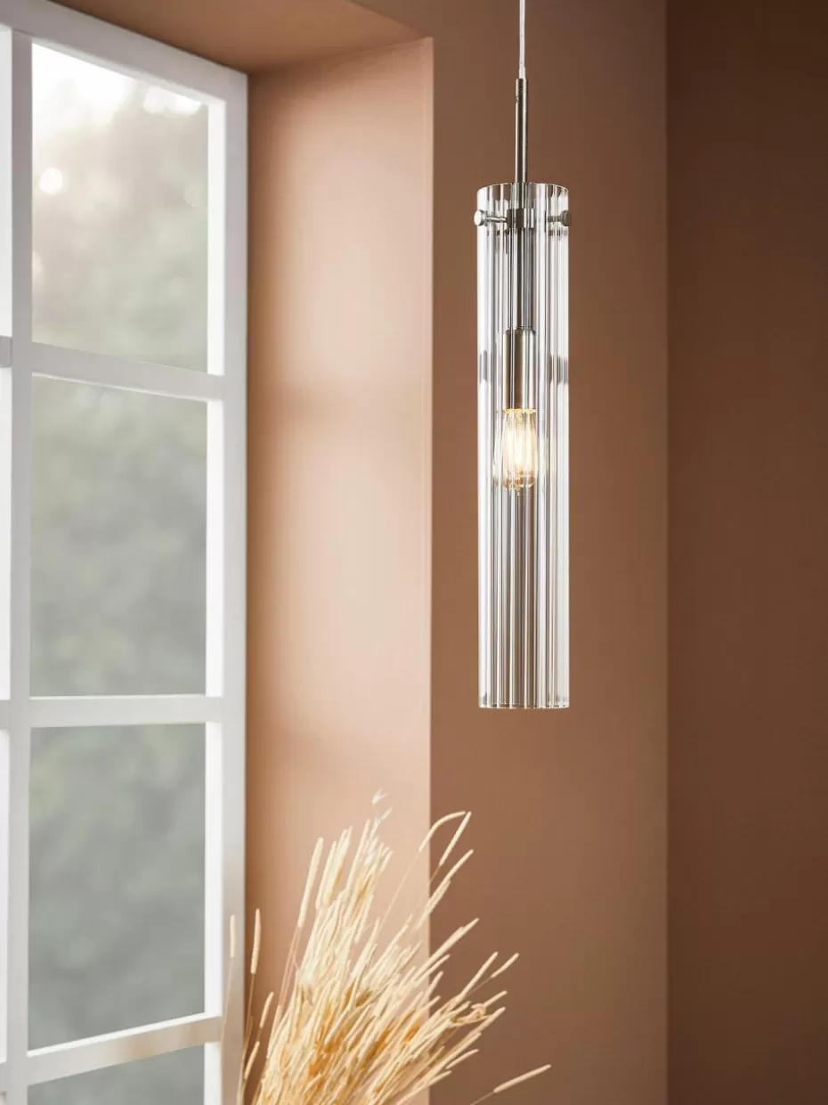 Pendelleuchten-Markslöjd Kleine Glas-Pendelleuchte Tubo