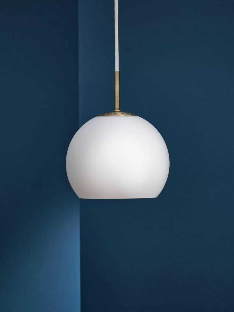 Pendelleuchten-Frandsen Kleine Kugel-Pendelleuchte Ball, in verschiedenen Größen Weiß, matt