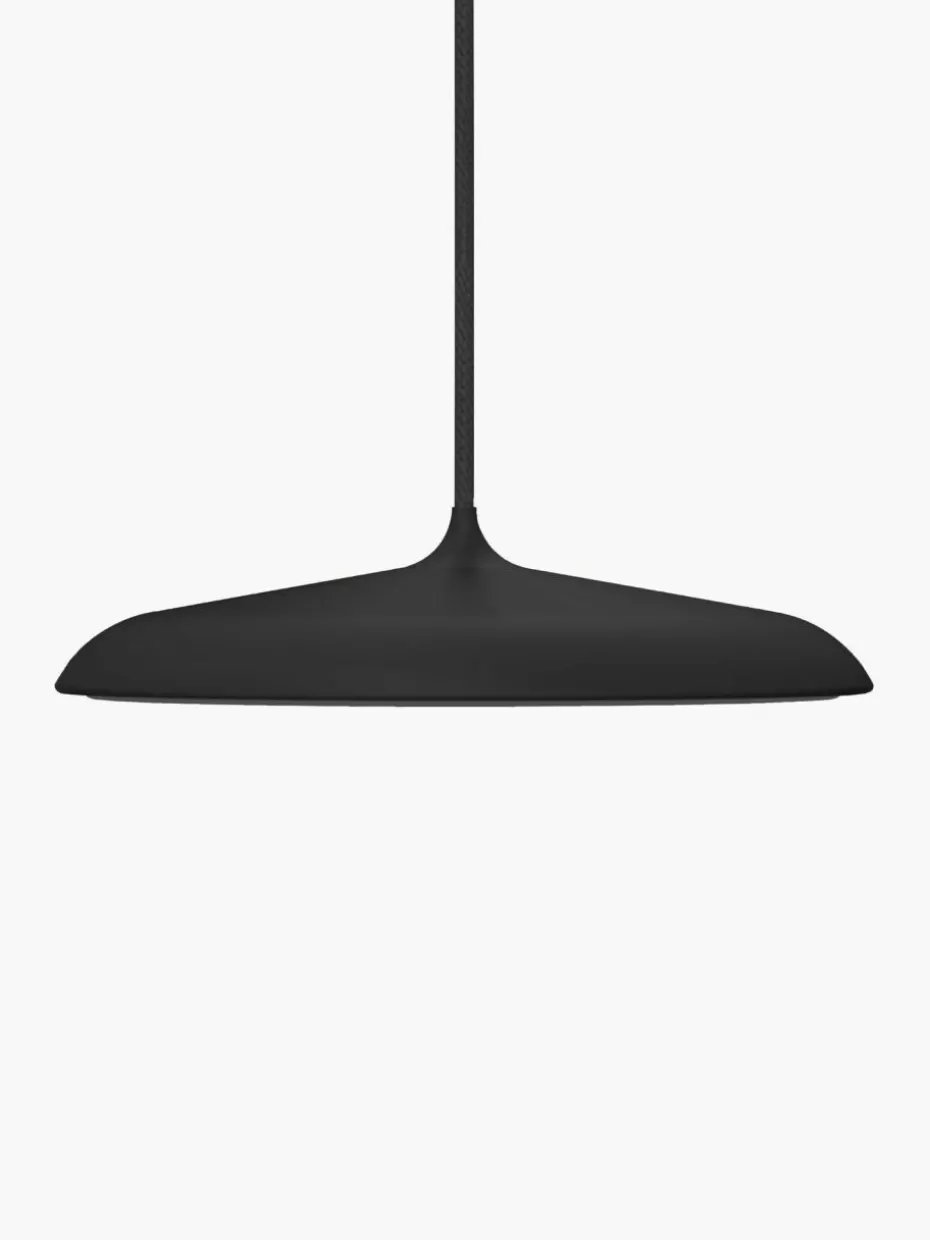 Led-Pendelleuchten | Pendelleuchten-Westwing Kleine LED-Pendelleuchte Artist Schwarz, matt