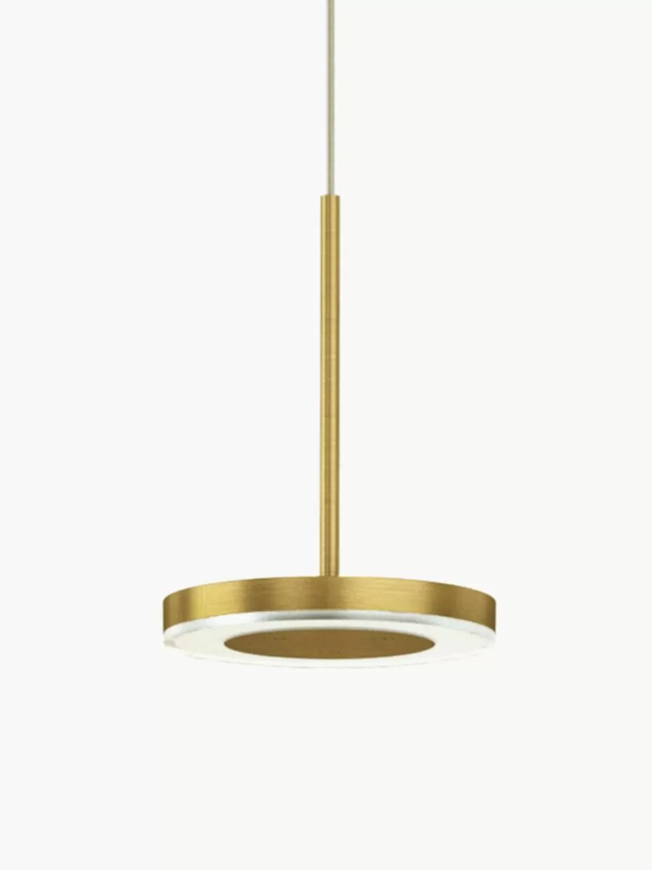 Led-Pendelleuchten | Pendelleuchten-Panzeri Kleine LED-Pendelleuchte Bella Goldfarben, hell