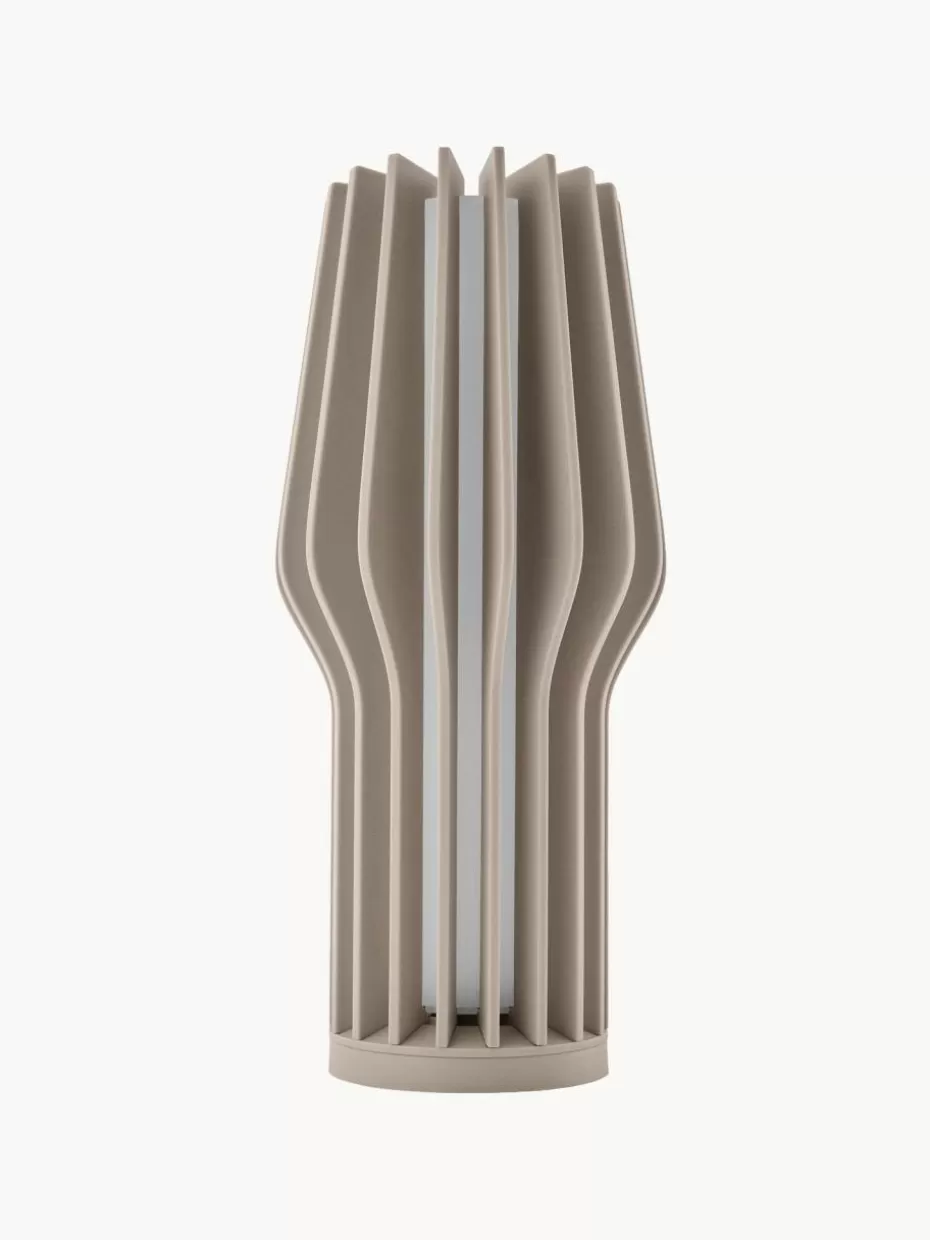 Led-Tischleuchten | Kabellose Tischlampen-Eva Solo Kleine mobile LED-Tischlampe Radiant, dimmbar Hellbeige
