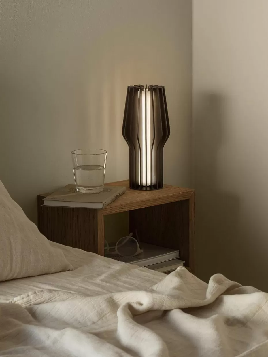 Led-Tischleuchten | Kabellose Tischlampen-Eva Solo Kleine mobile LED-Tischlampe Radiant, dimmbar Schwarz