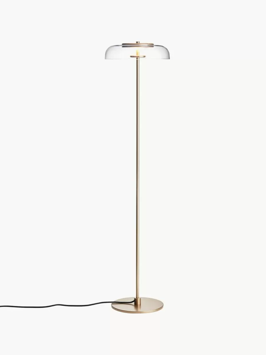 Led-Stehleuchten-Nuura Kleine mundgeblasene LED-Stehlampe Blossi, dimmbar