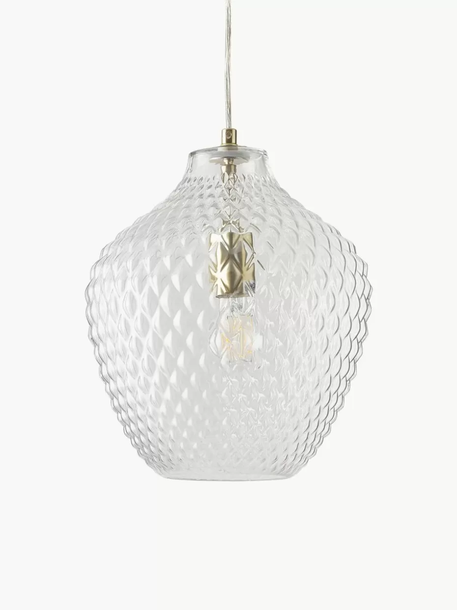 Pendelleuchten-Westwing Collection Kleine Pendelleuchte Lee aus Glas