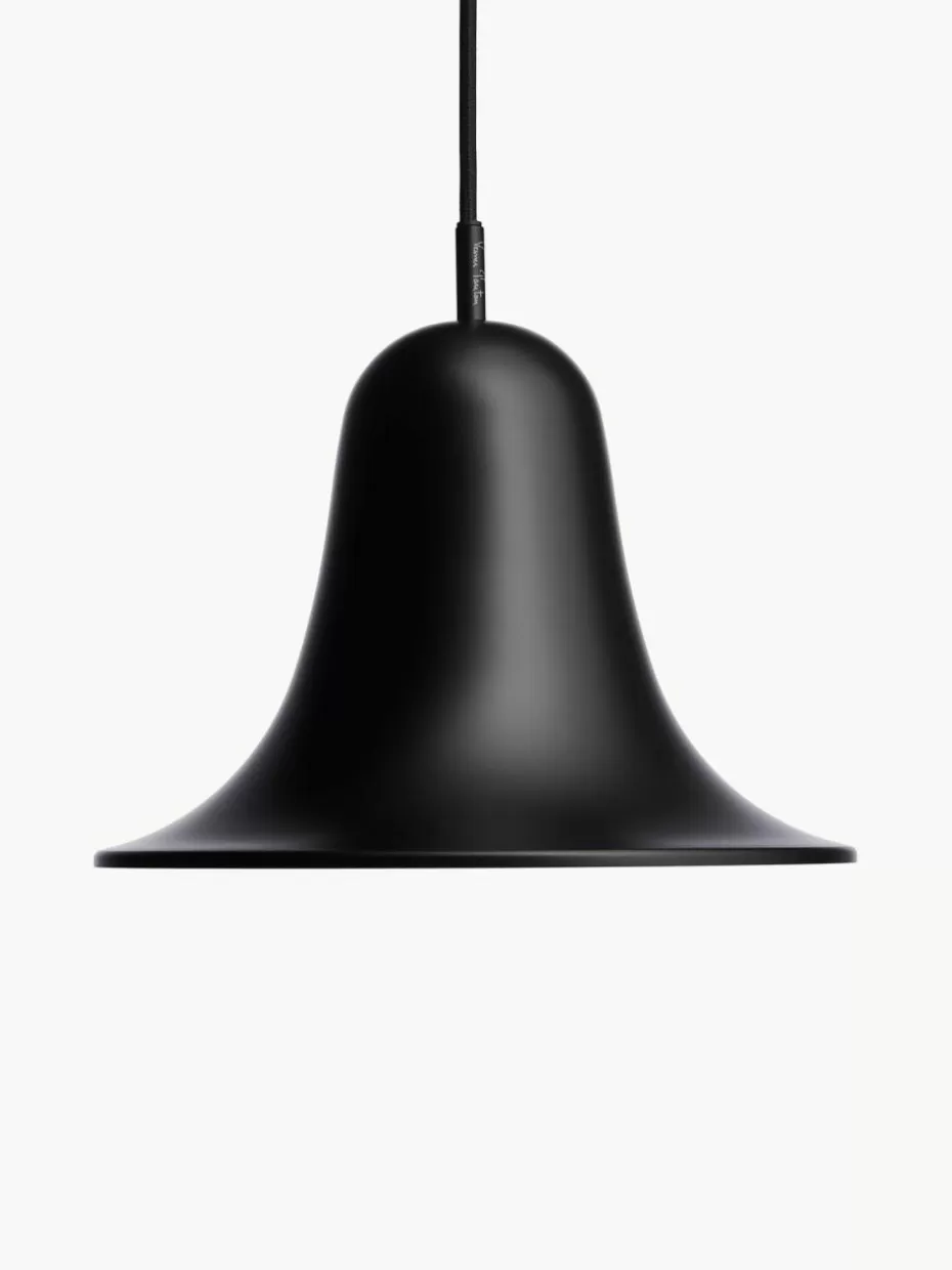Pendelleuchten-Verpan Kleine Pendelleuchte Pantop, Design Verner Panton Schwarz, matt