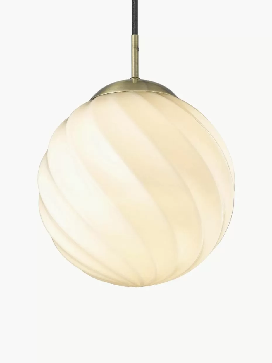 Pendelleuchten-Halo Design Kleine Pendelleuchte Twist, mundgeblasen