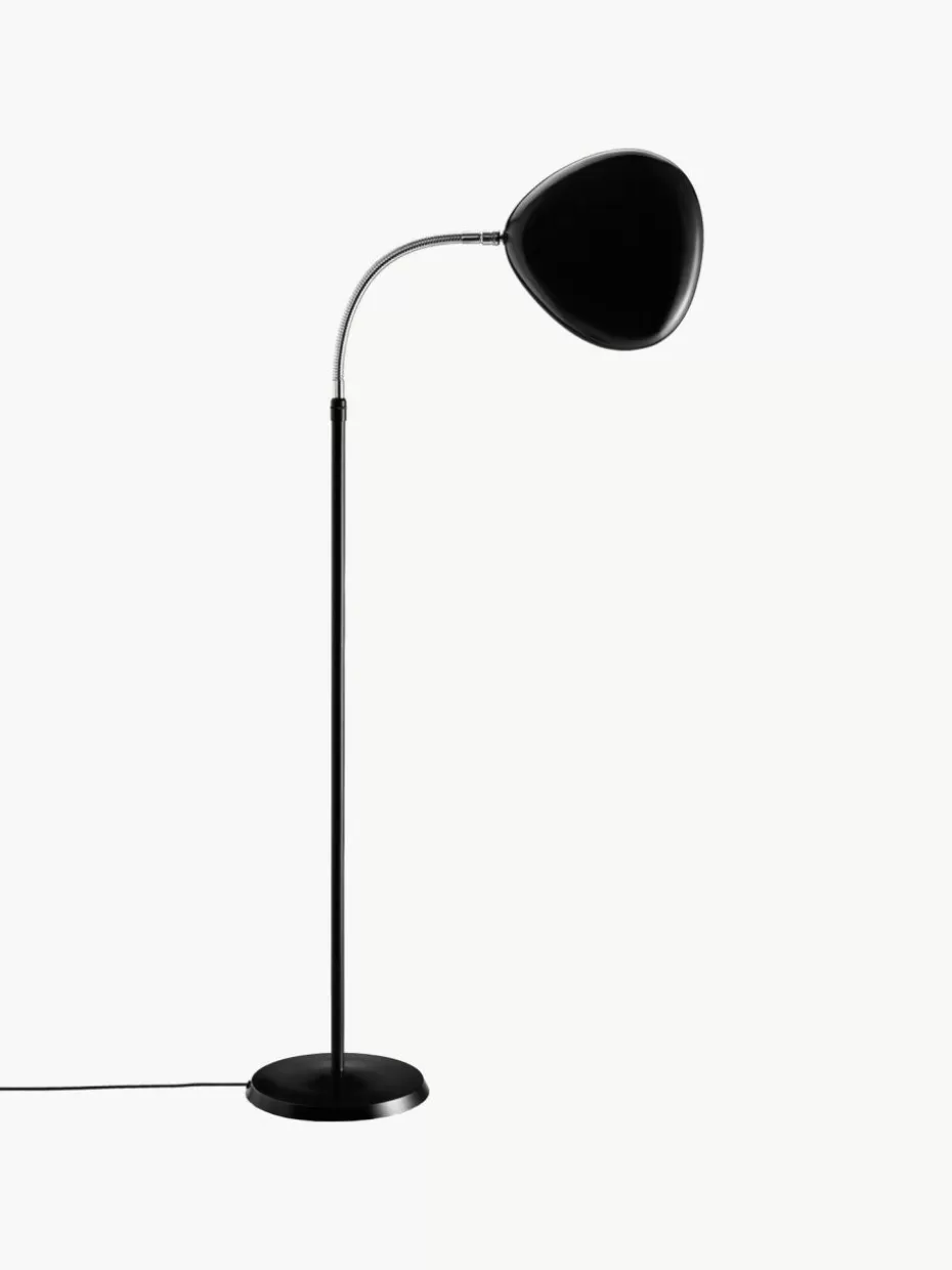 Leselampen-GUBI Kleine Stehlampe Cobra, verstellbar