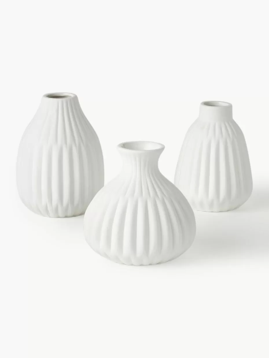 Vasen-Westwing Collection Kleine Vasen Palo aus Porzellan, 3er-Set