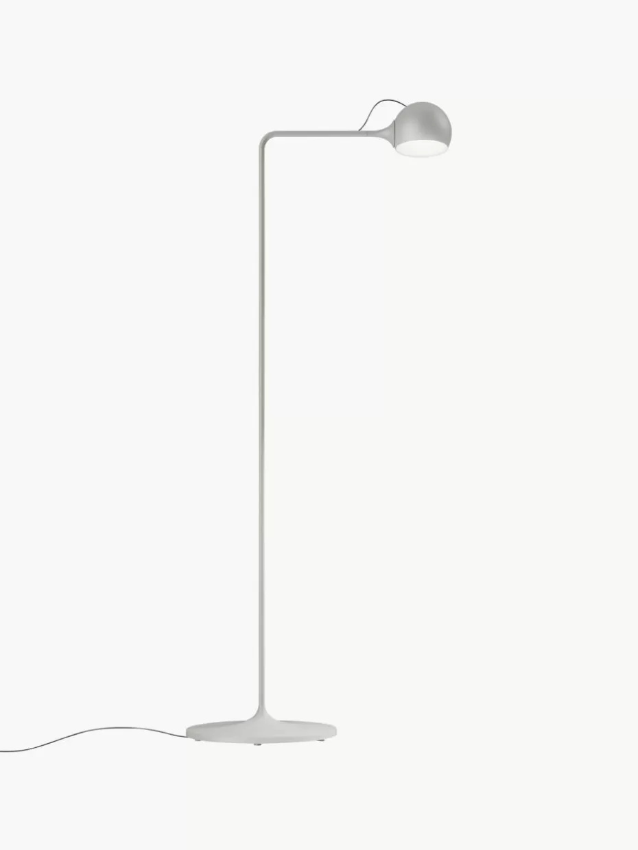 Leselampen-Artemide Kleine verstellbare LED-Leselampe Ixa, dimmbar Greige