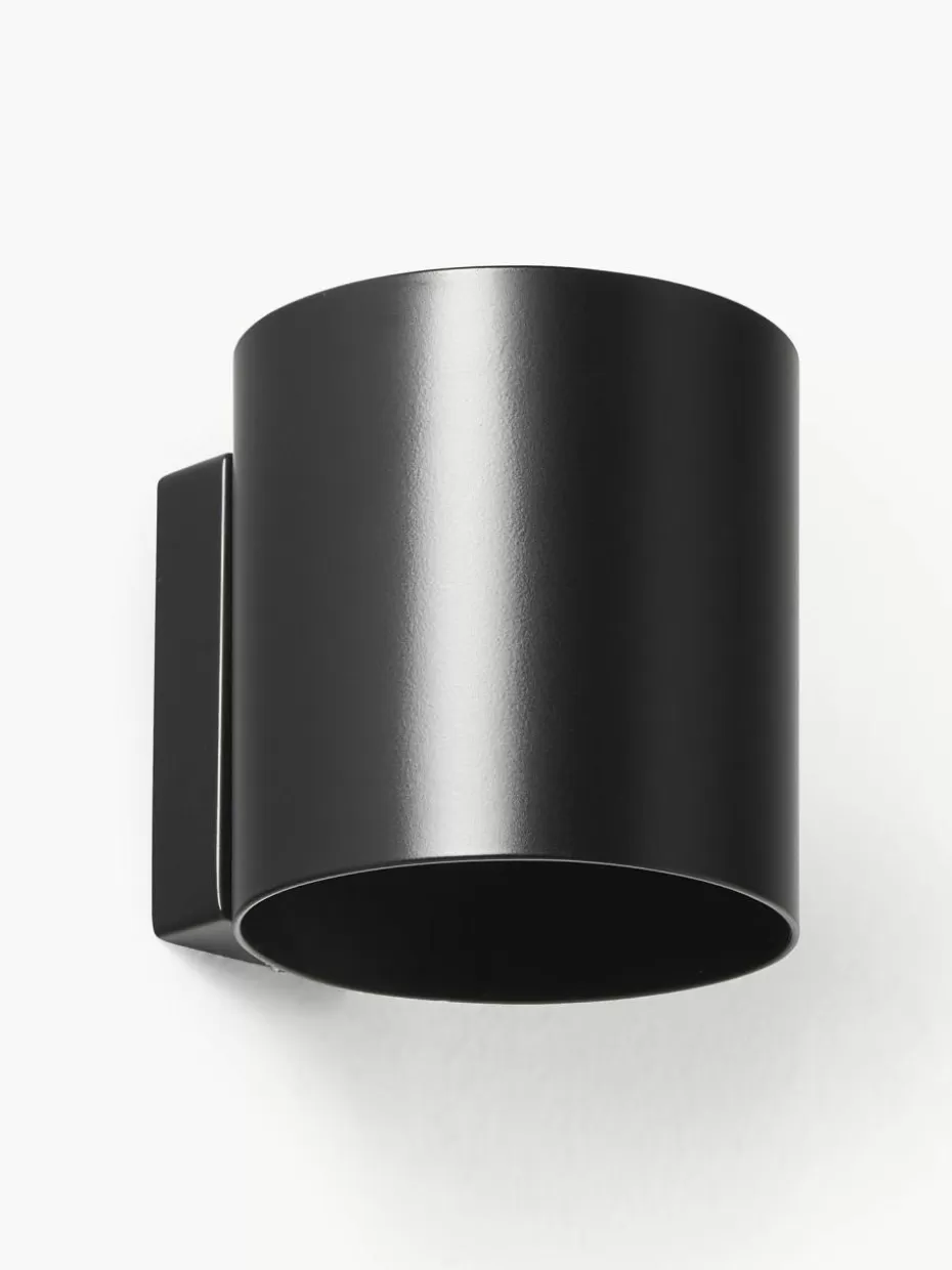 Up- & Downlights-Westwing Collection Kleine Wandleuchte Roda Schwarz