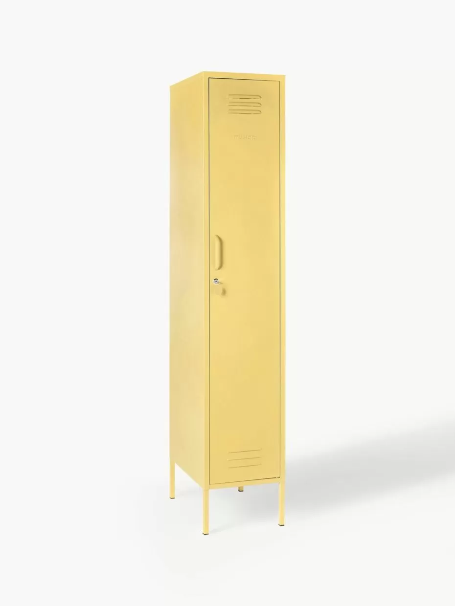 Kleiderschränke-Mustard Made Kleiner Kleiderschrank The Skinny Hellgelb