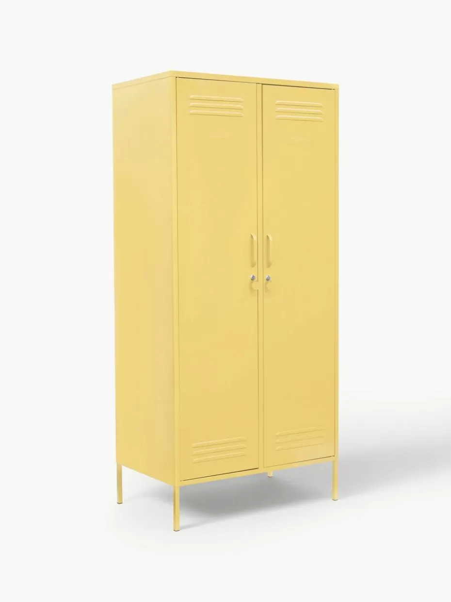 Kleiderschränke-Mustard Made Kleiner Kleiderschrank The Twinny Hellgelb