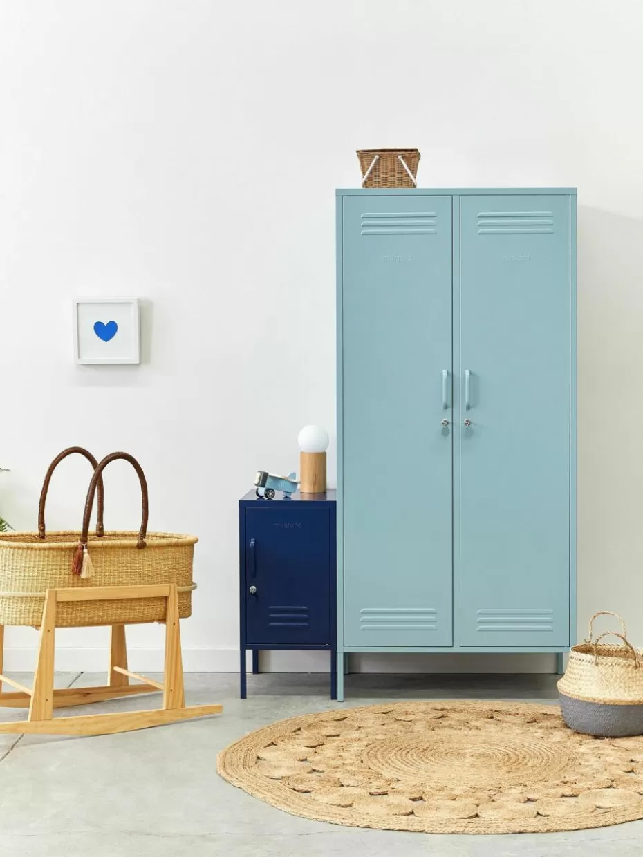 Kleiderschränke-Mustard Made Kleiner Kleiderschrank The Twinny Hellblau