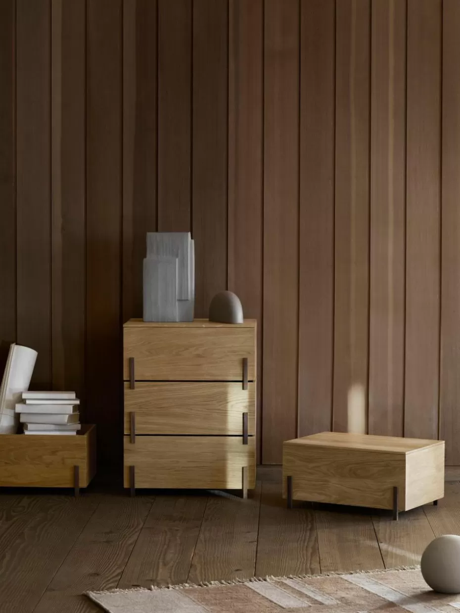 Regale-Kristina Dam Kleines Regal Stack aus Eichenholz