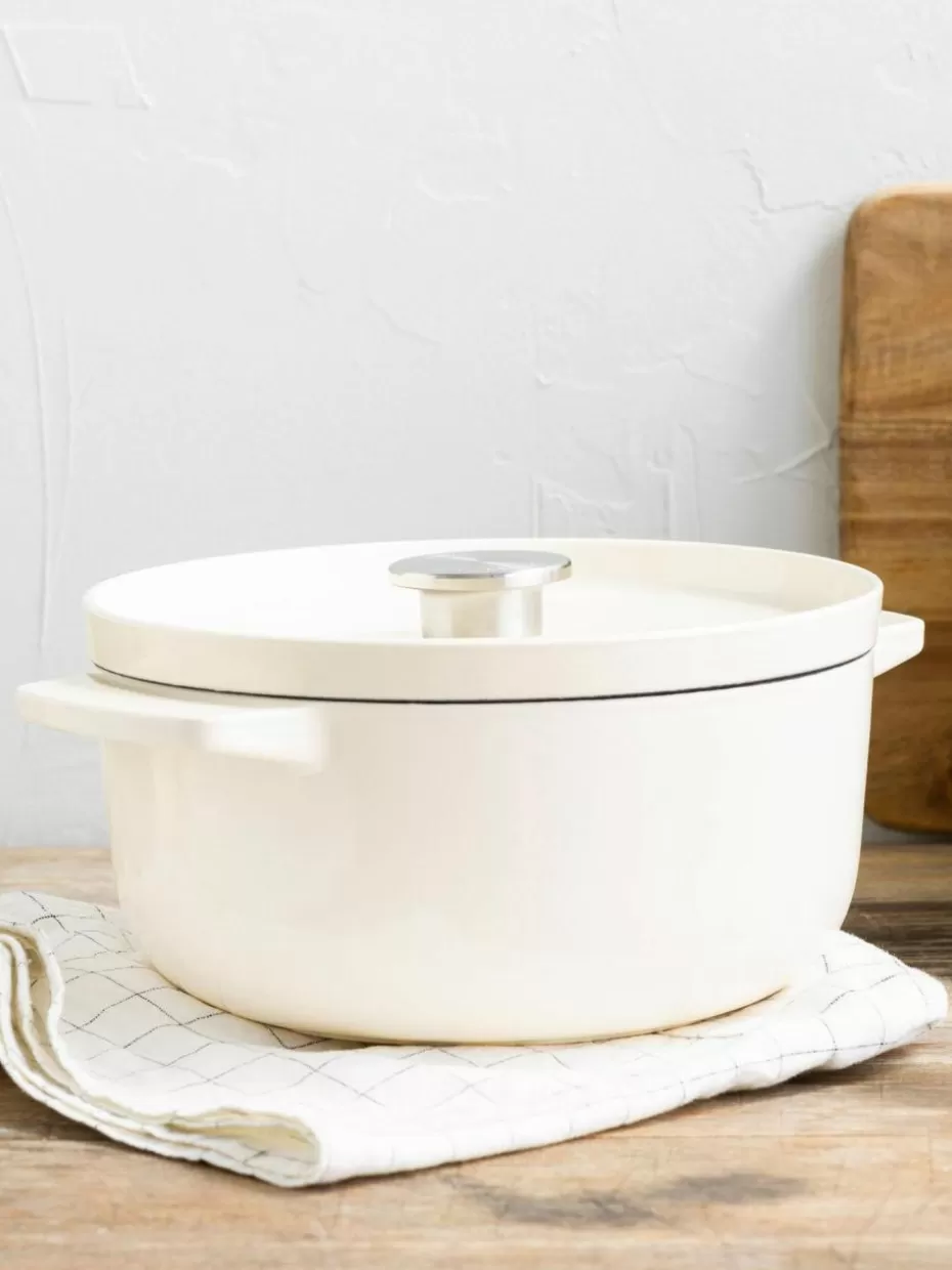 Töpfe-KitchenAid Kochtopf Doelle mit Antihaftbeschichtung Off White