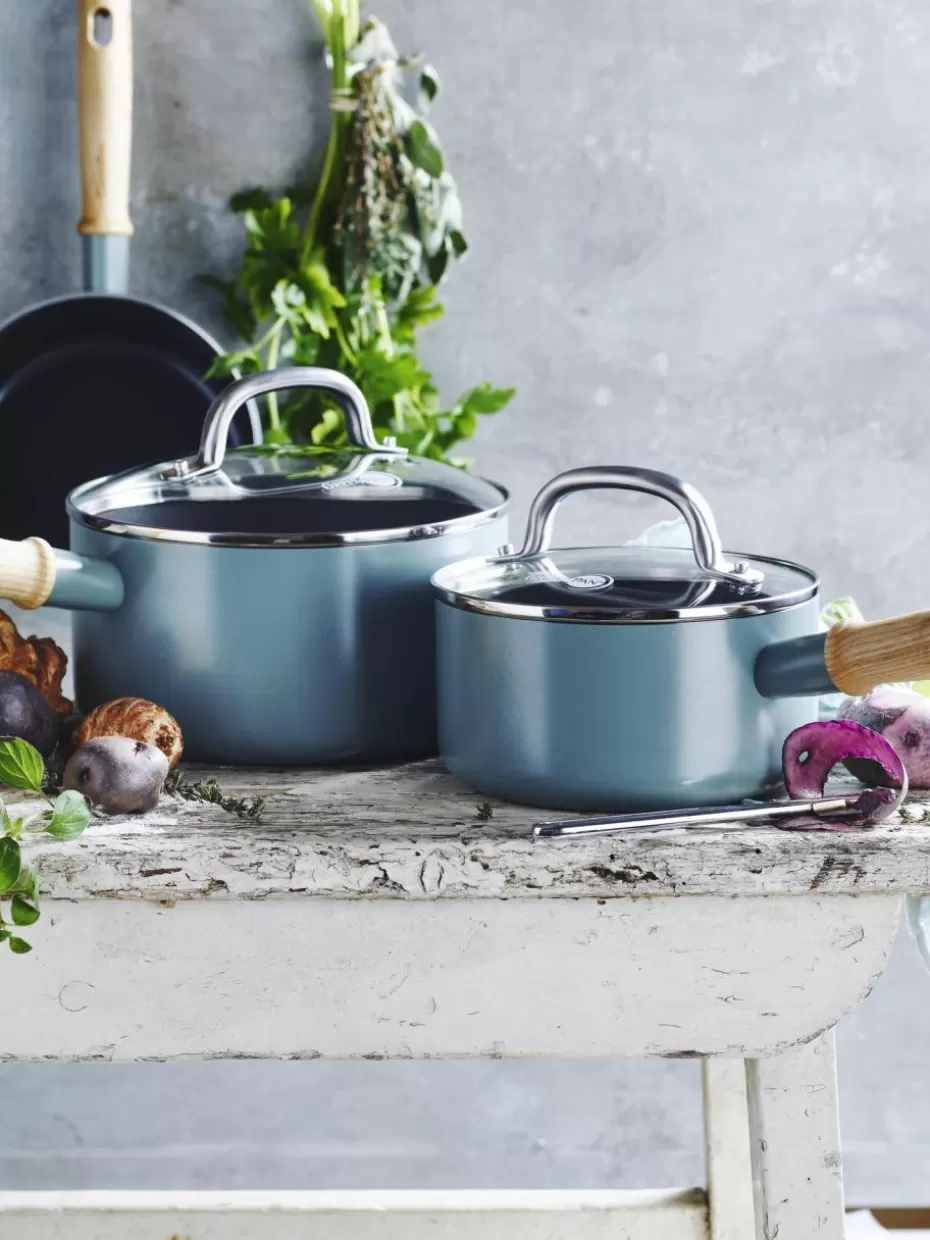 Töpfe-GreenPan Kochtöpfe Mayflower mit Antihaftbeschichtung, 3er-Set