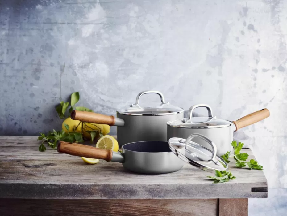 Töpfe-GreenPan Kochtöpfe Mayflower Pro mit Antihaftbeschichtung, 3er-Set