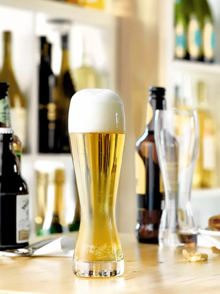 Bargläser-Stölzle Lausitz Kristall-Biergläser Grandezza, 6 Stück