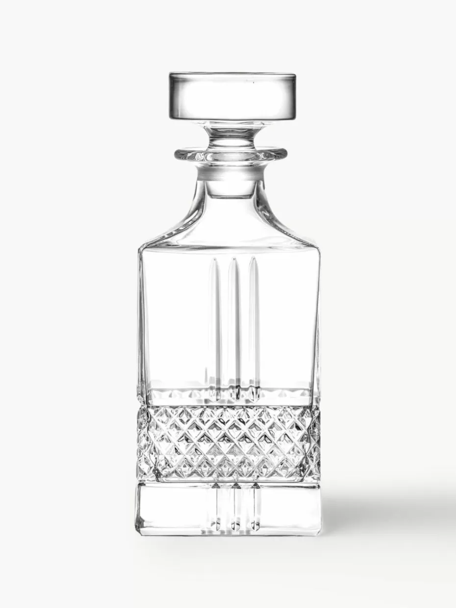 Kannen & Karaffen-RCR Kristall-Dekanter Calicavino mit Relief, 850 ml