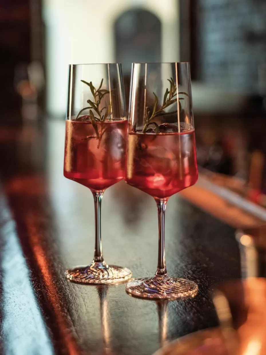 Champagner- & Sektgläser-Zwiesel Glas Kristall-Sektgläser Echo, 4 Stück