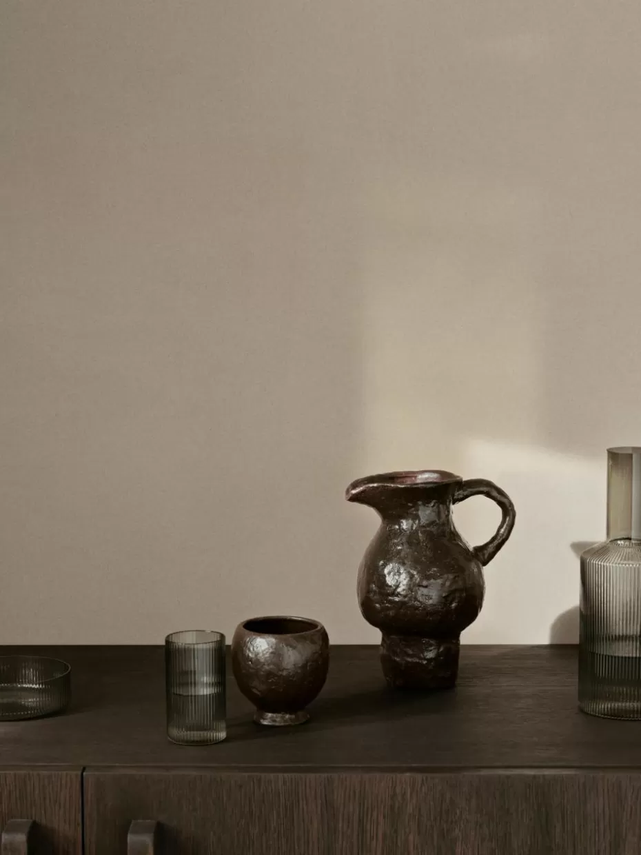 Kannen & Karaffen-ferm LIVING Krug Doro aus Terrakotta, 900 ml