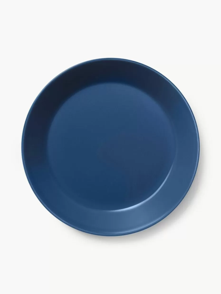 Teller-iittala Kuchenteller Teema aus Vitro-Porzellan Dunkelblau