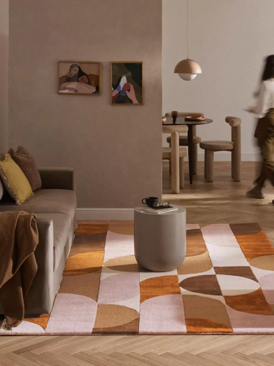 Rechteckige Teppiche-Westwing Collection Kurzflor Wollteppich Camden