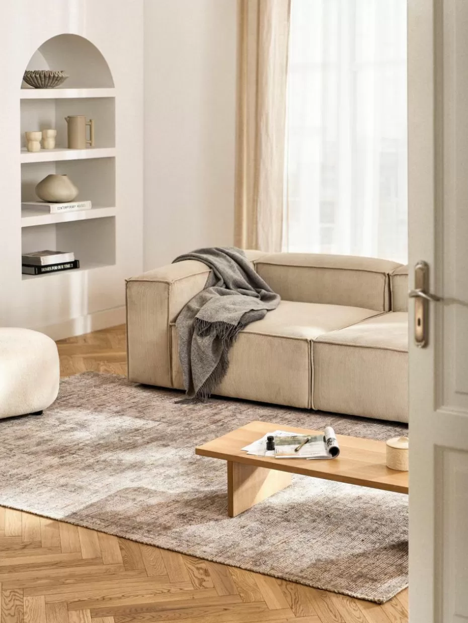 Rechteckige Teppiche-Westwing Collection Kurzflor-Teppich Alisha Hellgrau