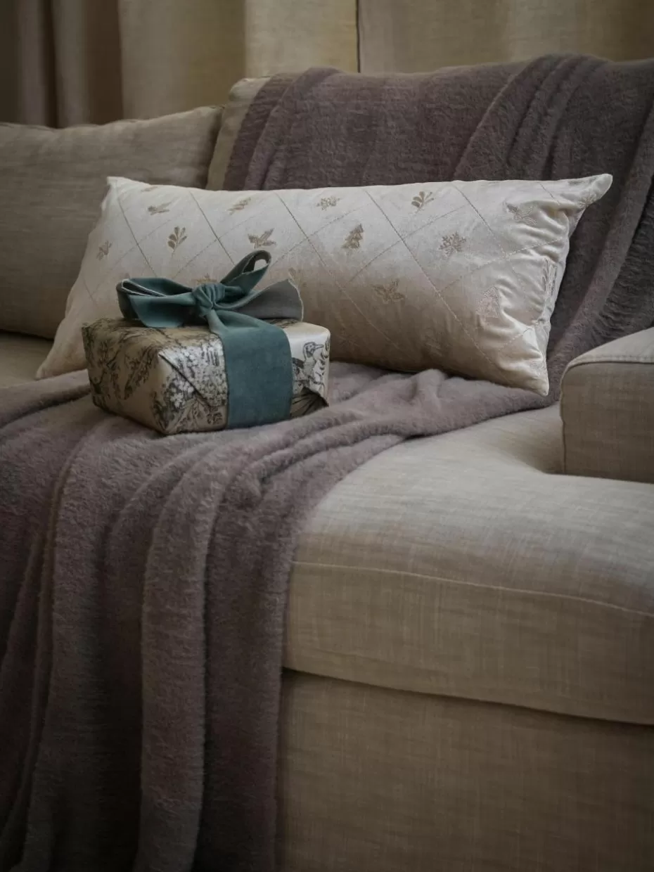 Weihnachtliche Decken & Plaids | Decken & Plaids-Westwing Collection Kuscheldecke Vanja Dunkelgrau