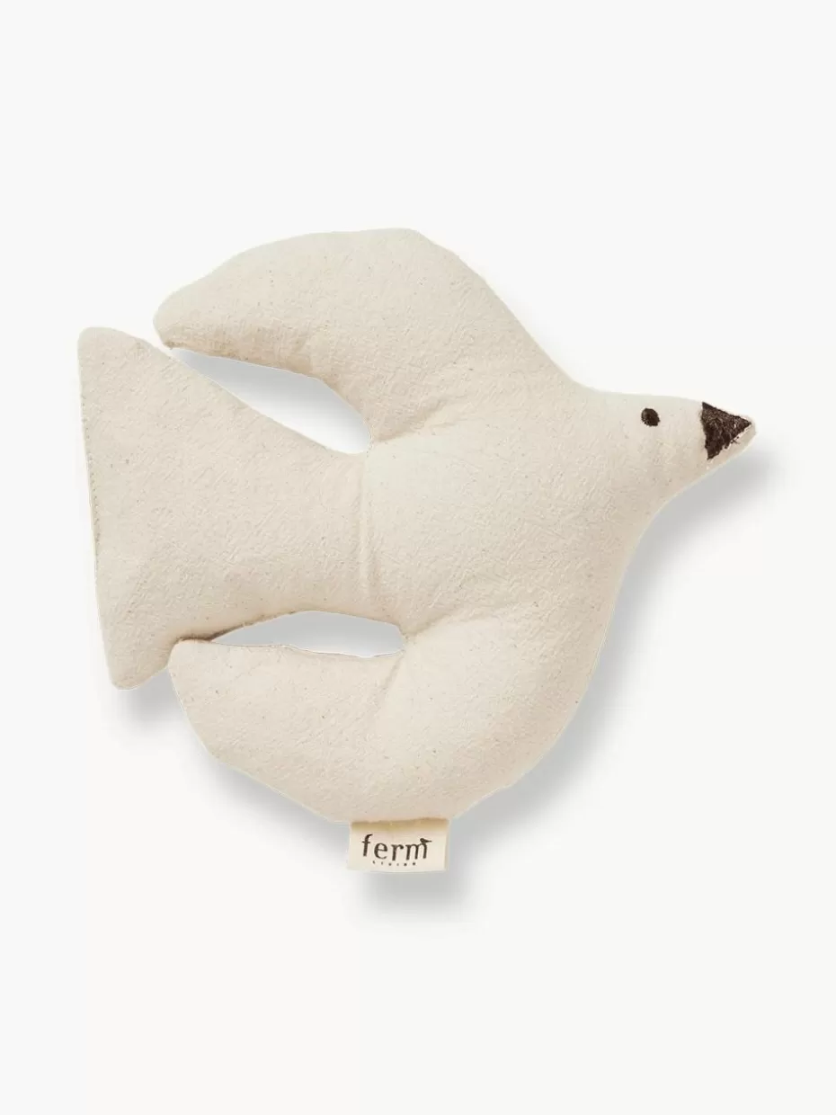 Spielzeug & Kuscheltiere-ferm LIVING Kids Kuscheltier Swif Bird aus Bio-Baumwolle Off White