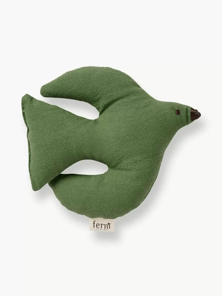 Spielzeug & Kuscheltiere-ferm LIVING Kids Kuscheltier Swif Bird aus Bio-Baumwolle Dunkelgrün