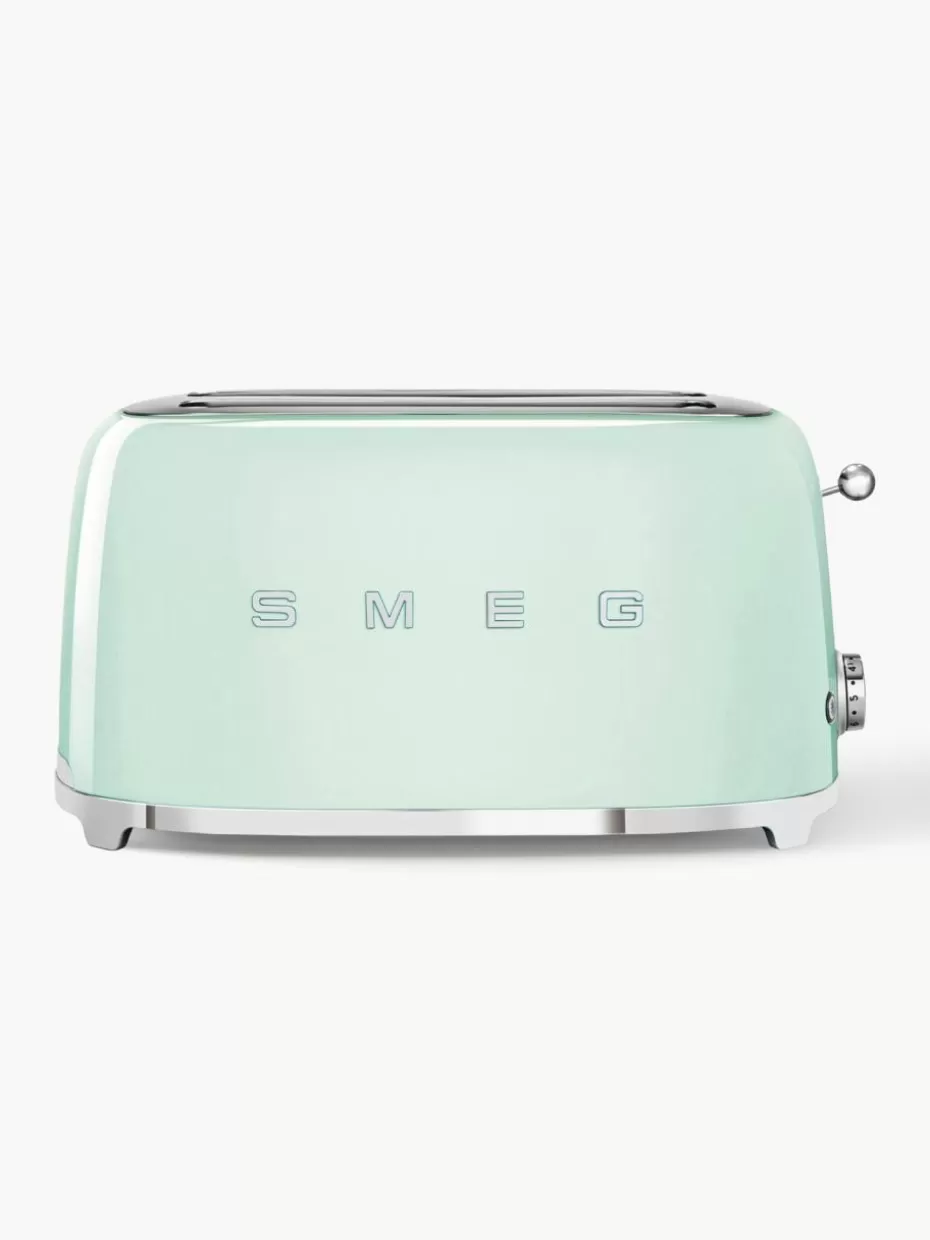 Toaster-Smeg Langschlitztoaster 50's Style Mintgrün, glänzend
