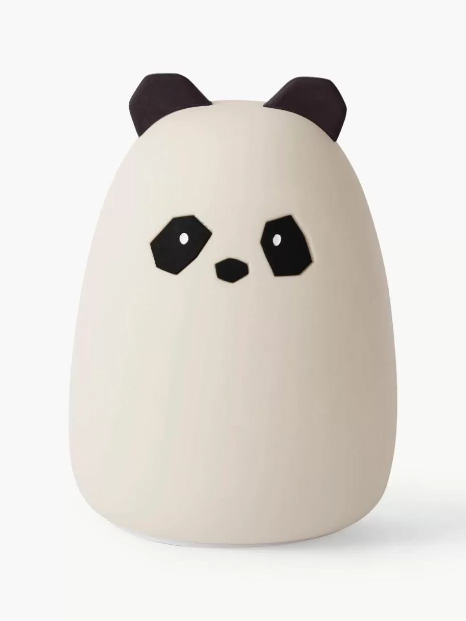 Lampen | Kinderzimmerlampen-Liewood LED-Leuchtobjekt Winston Panda Hellbeige, Schwarz
