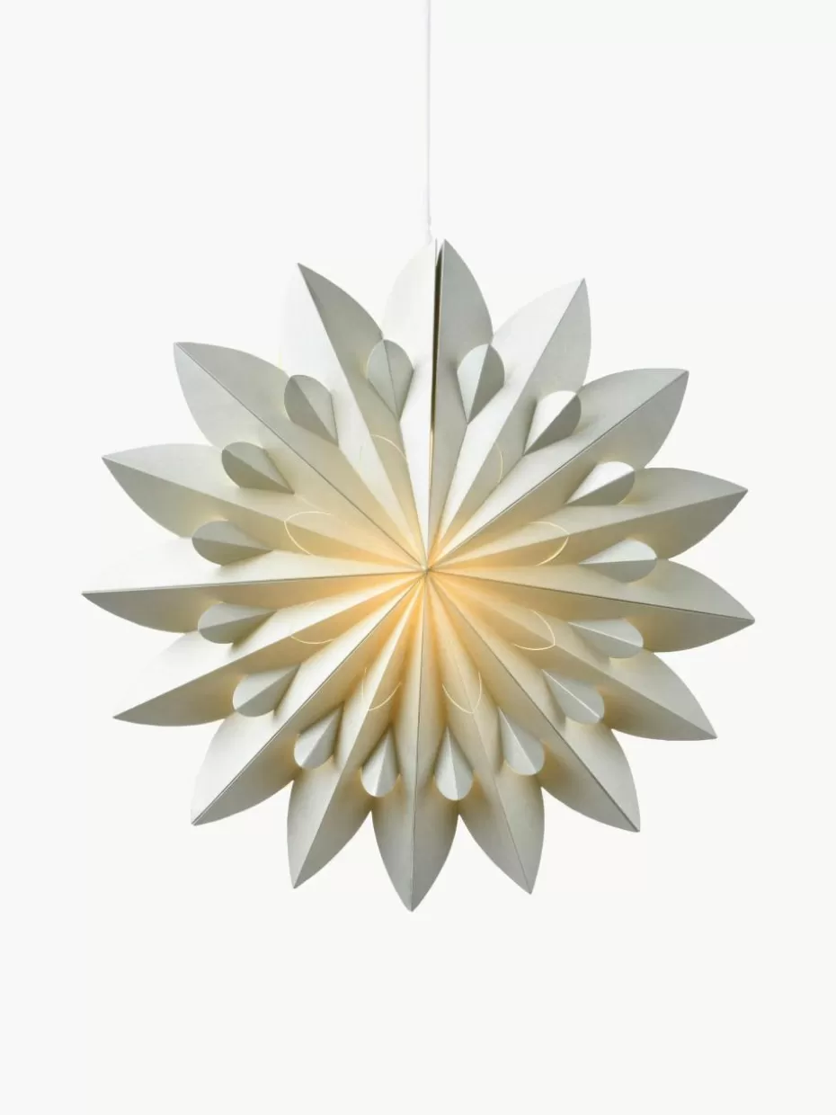 Weihnachtsbeleuchtung-Westwing LED-Leuchtstern Felix, verschiedene Größen Weiß