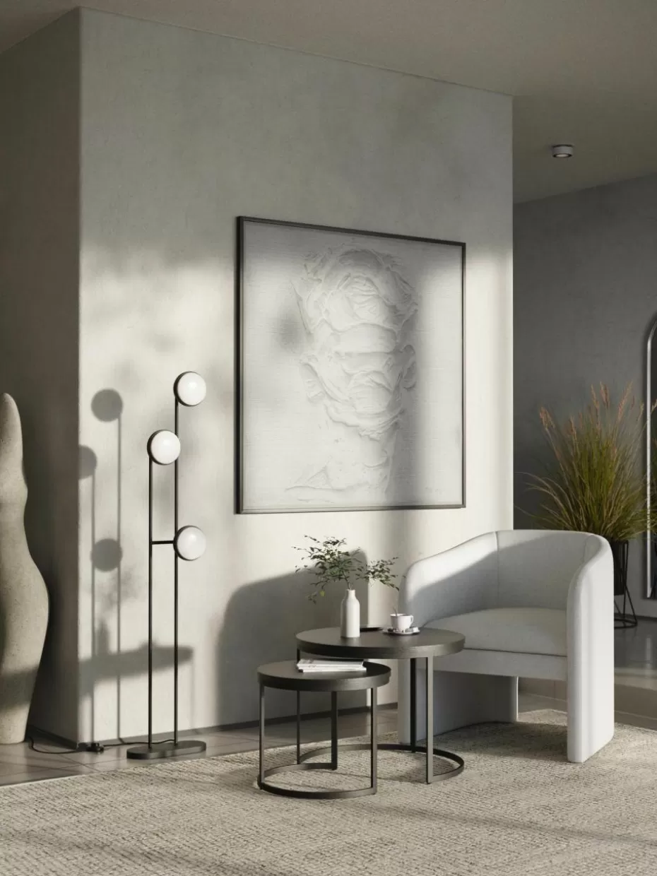 Led-Stehleuchten-Westwing Collection LED-Stehlampe James, dimmbar