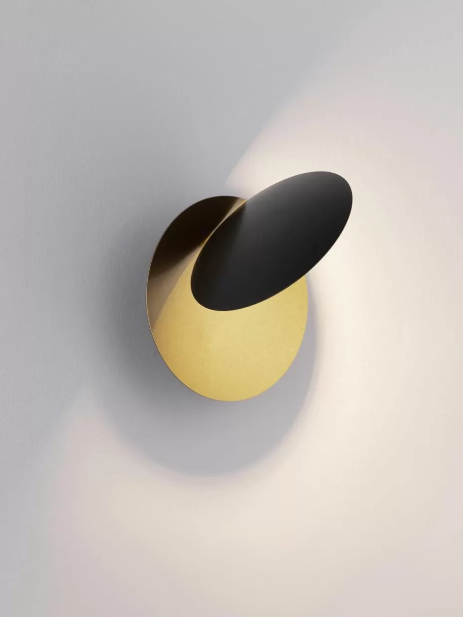 Led-Wandleuchten-Nova Luce LED-Wandleuchte Shell