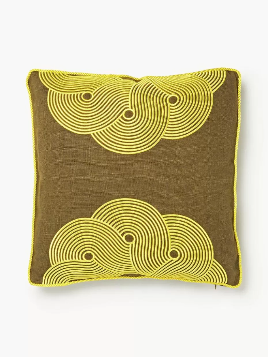 Dekokissen-Jonathan Adler Leinen-Dekokissen Pompidou