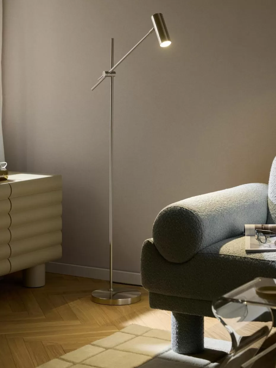 Leselampen-Westwing Collection Leselampe Cassandra Silberfarben