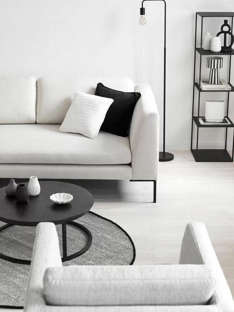 Leselampen-Westwing Collection Leselampe Flow aus Metall Schwarz