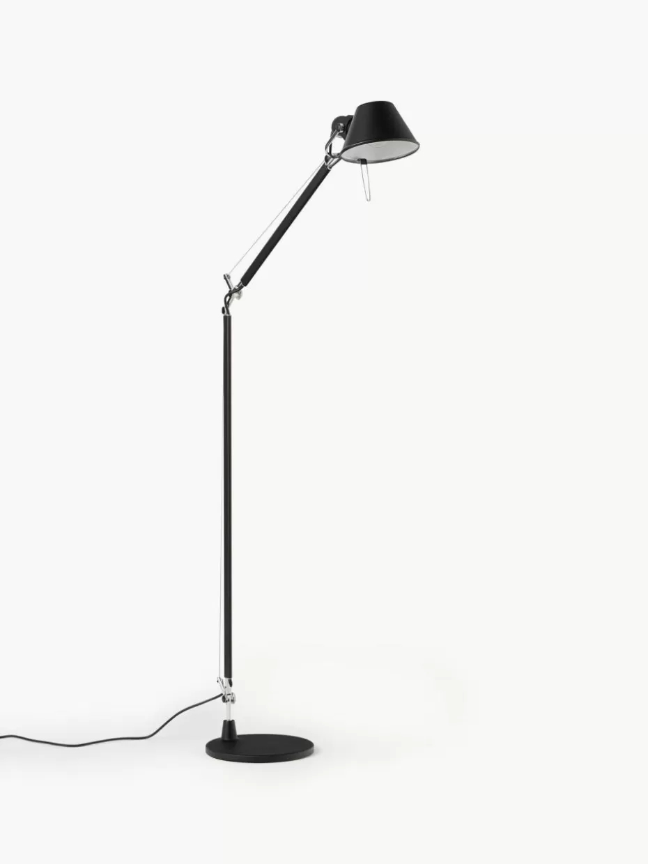 Leselampen-Artemide Leselampe Tolomeo Lettura Schwarz