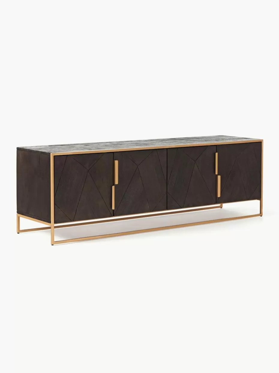 Kommoden & Sideboards-Westwing Collection Lowboard Harry aus Mangoholz