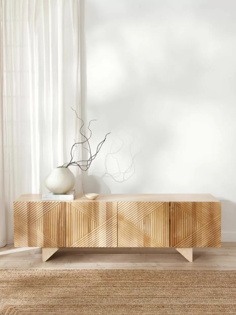 Kommoden & Sideboards-Westwing Collection Lowboard Louis aus Eschenholz