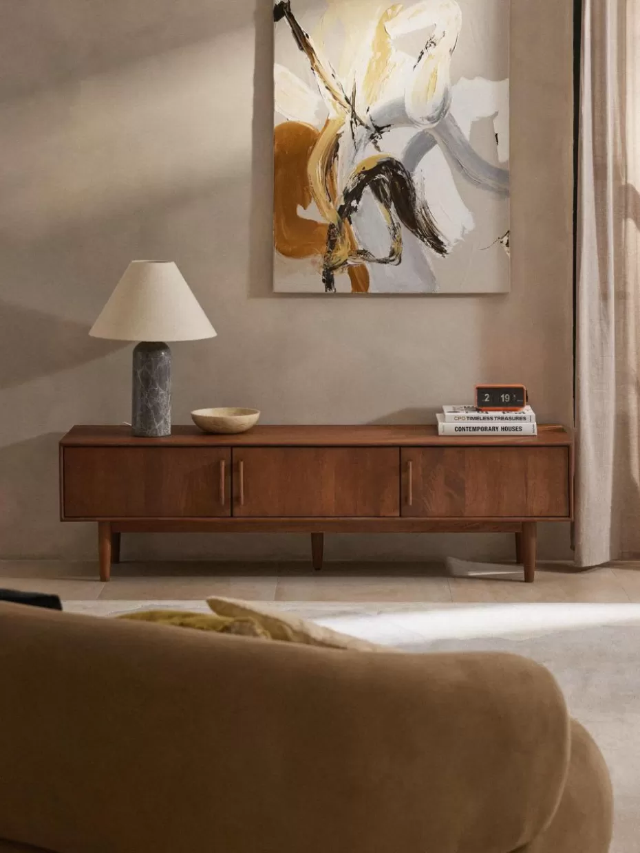 Kommoden & Sideboards-Westwing Collection Lowboard Paul aus Mangoholz