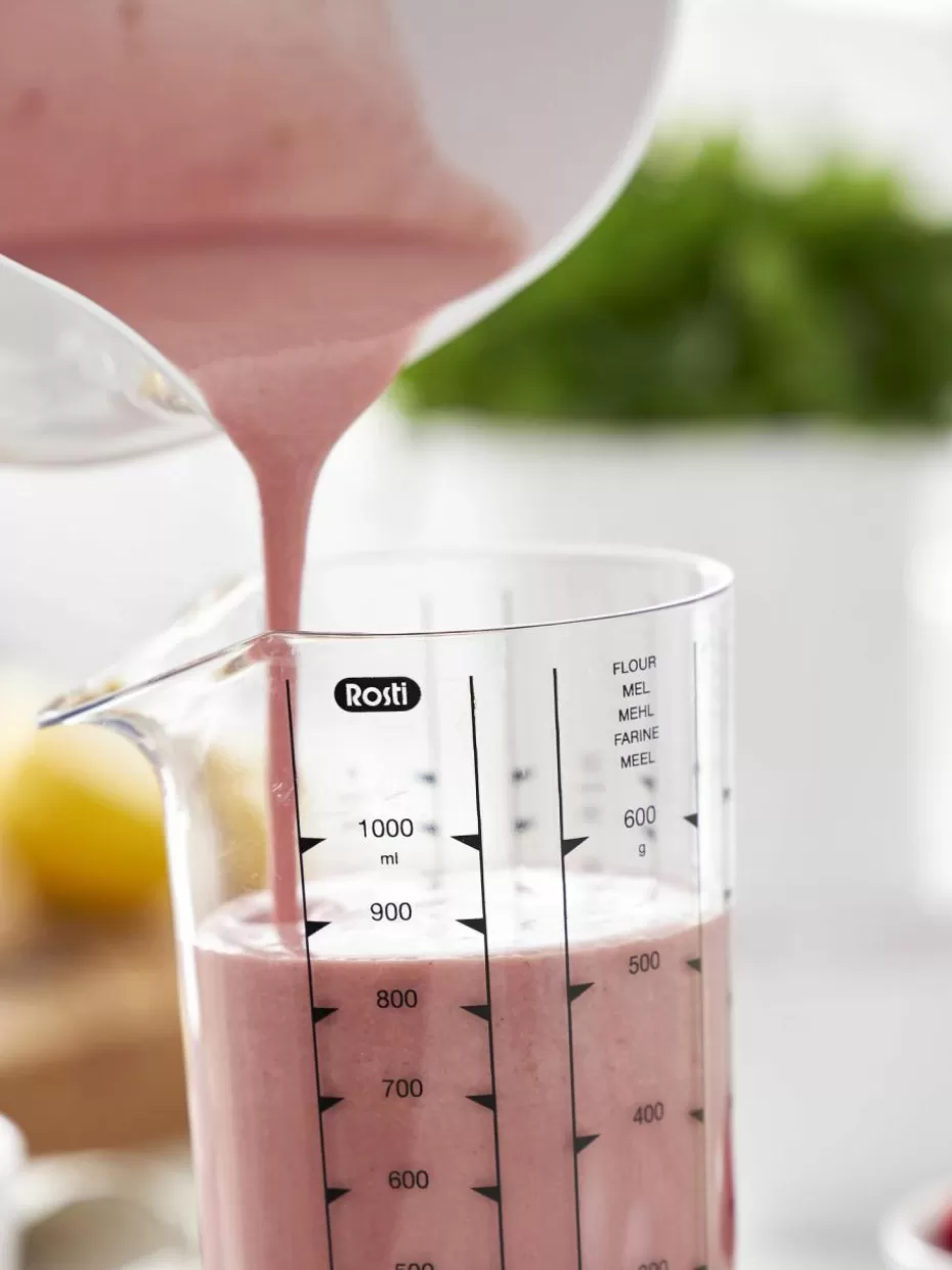 Küchenhelfer-Rosti Messbecher Transparent, in verschiedenen Größen