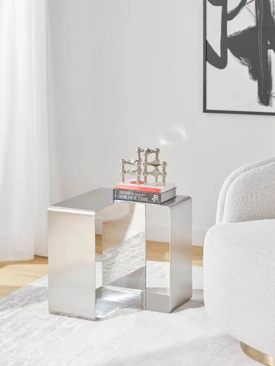 Beistelltische-Westwing Collection Metall-Beistelltisch Eda
