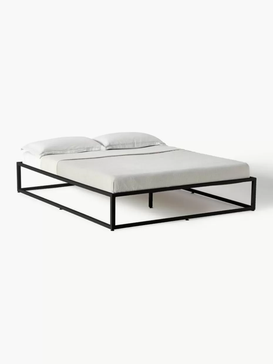 Betten-Westwing Collection Metallbett Neptun Schwarz