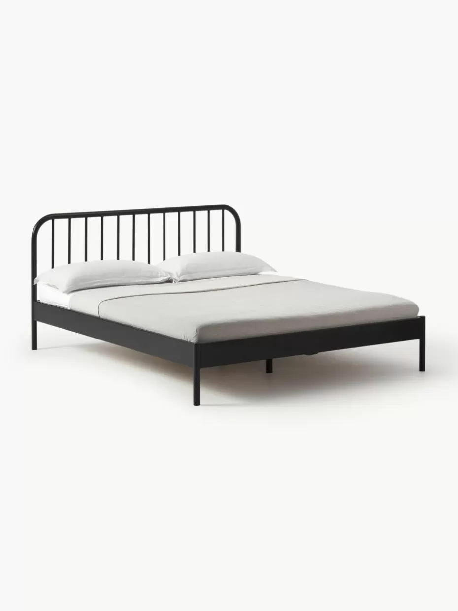 Betten-Westwing Collection Metallbett Sanna Schwarz