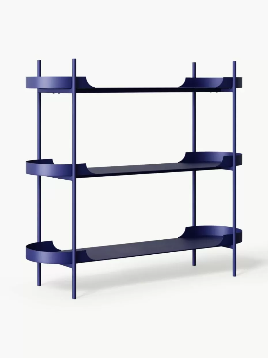 Regale-Westwing Collection Metall-Regal Taru Royalblau, matt