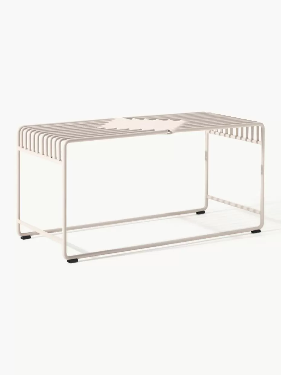 Flur Sitzbänke-Westwing Collection Metall-Sitzbank Banu Hellbeige